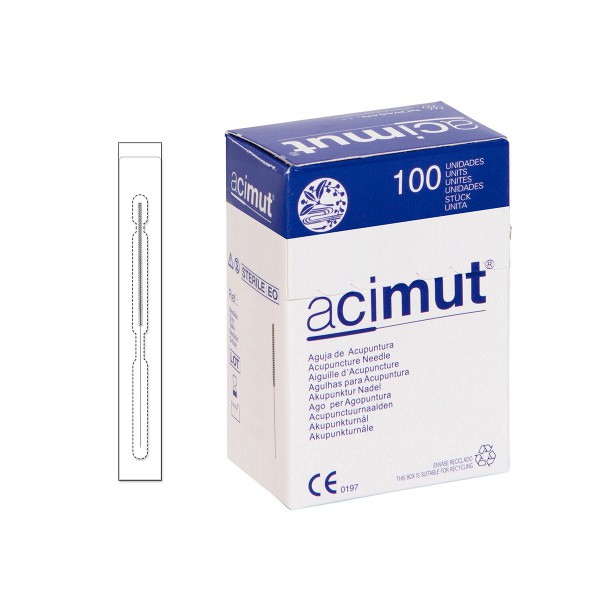 Agulha de Acupuntura - Tipo coreano de aço inoxidável sem cabeça redonda sem script (Acimut) Agulha de Acupuntura - Tipo coreano de aço inoxidável sem cabeça redonda sem script (Acimut)